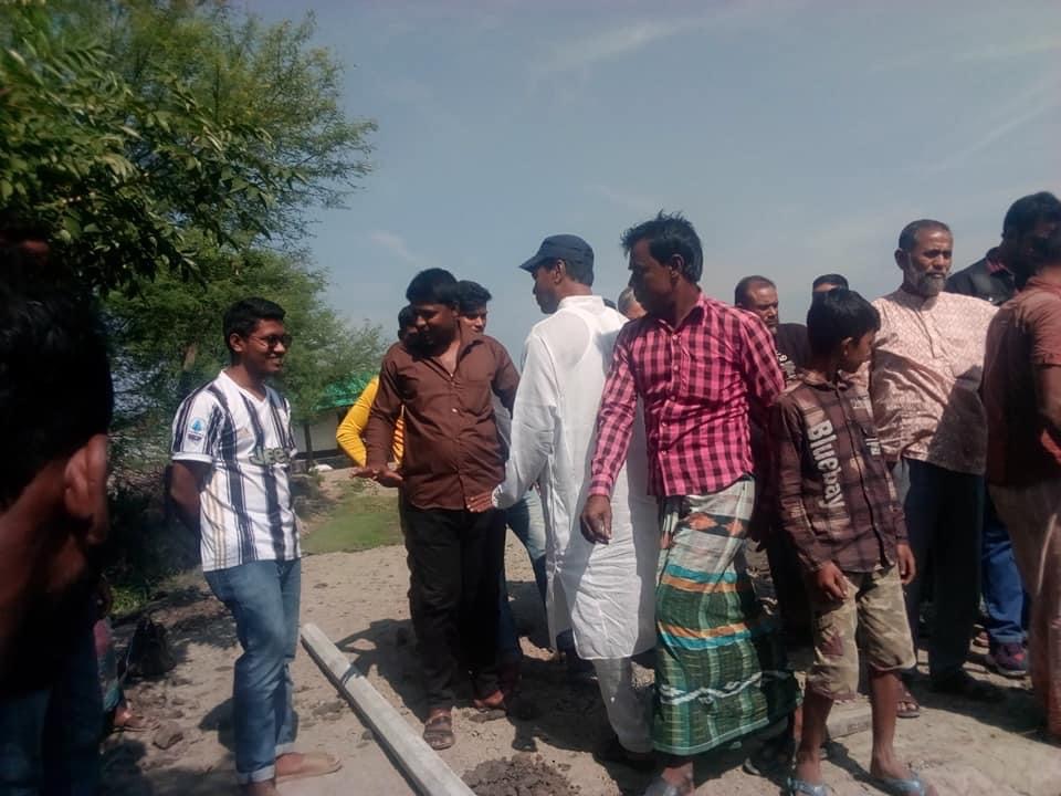 গ্রামের গণ্যমান্য ব্যক্তিবর্গ ও তরুণ সমাজের সাথে উন্মুক্ত মতবিনিময় সভা